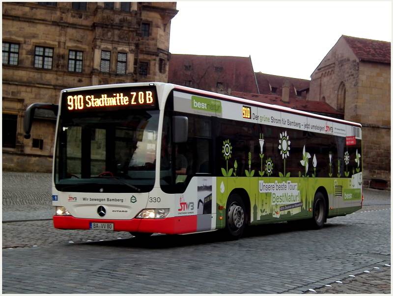 Stadtbus in Bamberg - Picture by calflier001 [CC BY-SA 2.0]
